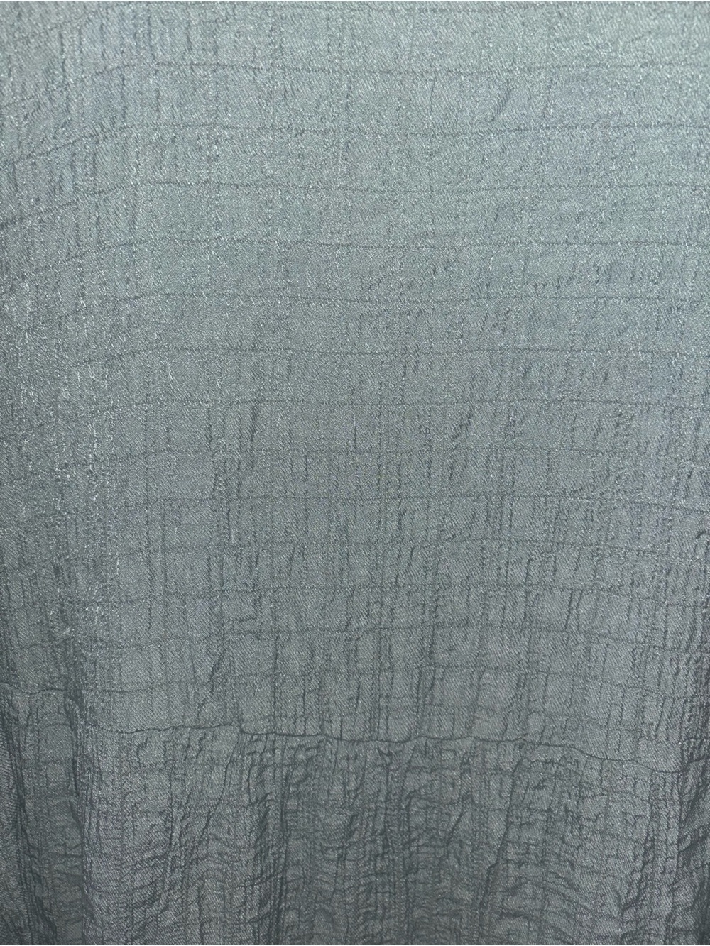 NWOT Sonoma Sage Green Sleeveless Tiered Midi with Ruffle Shoulders - Picture 4 of 5